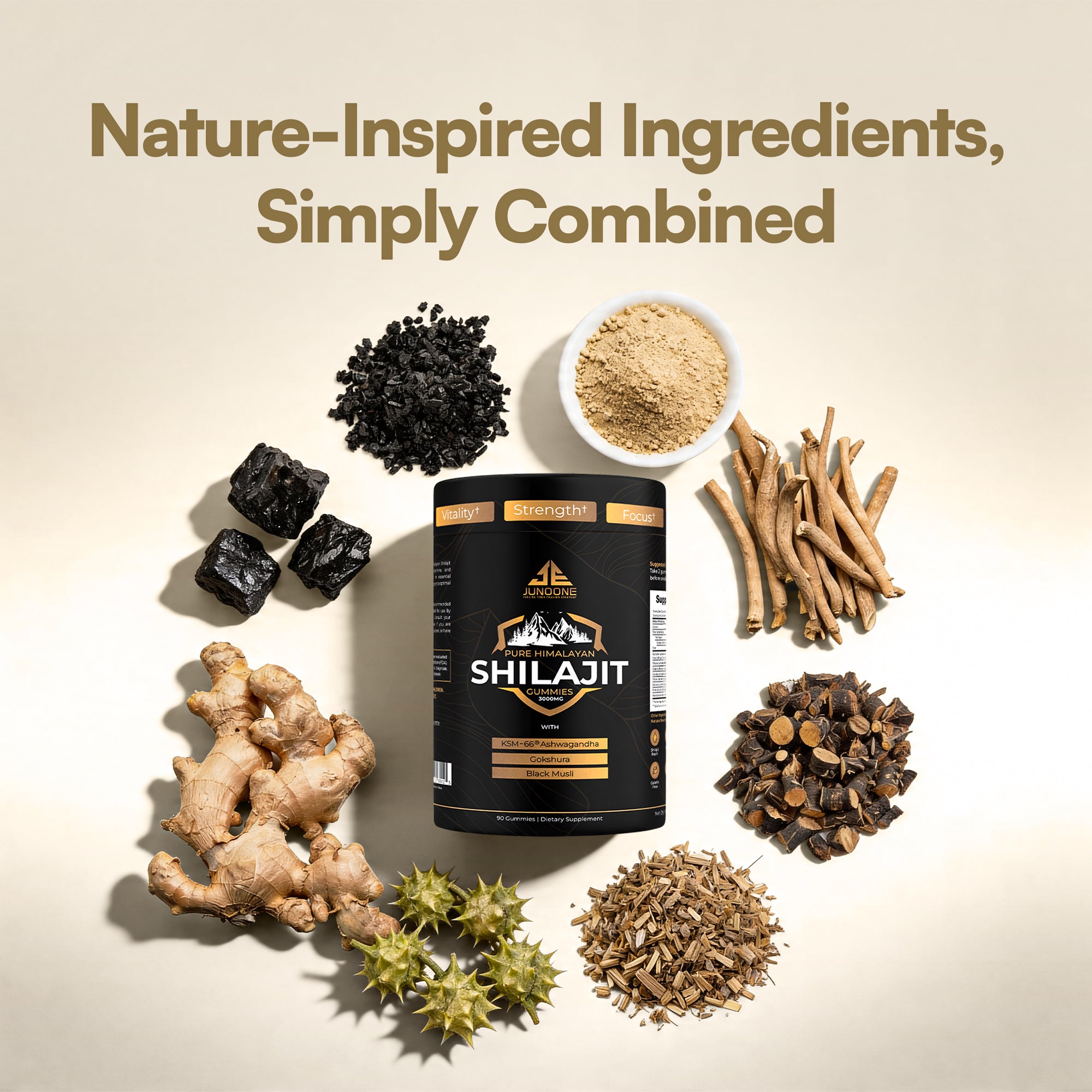 Pure Himalayan Shilajit Gummies 3000mg - Junoone