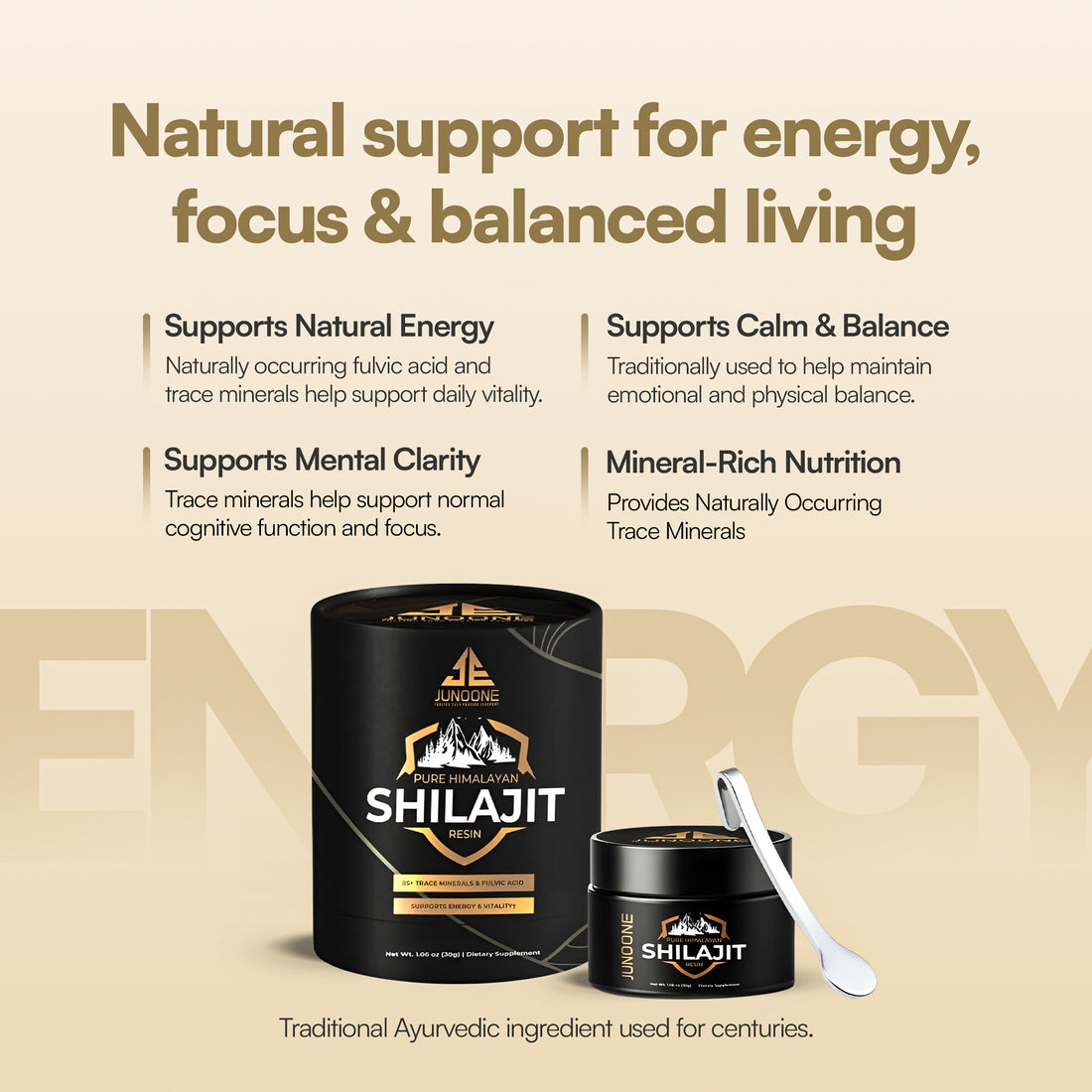 Pure Himalayan Shilajit Resin