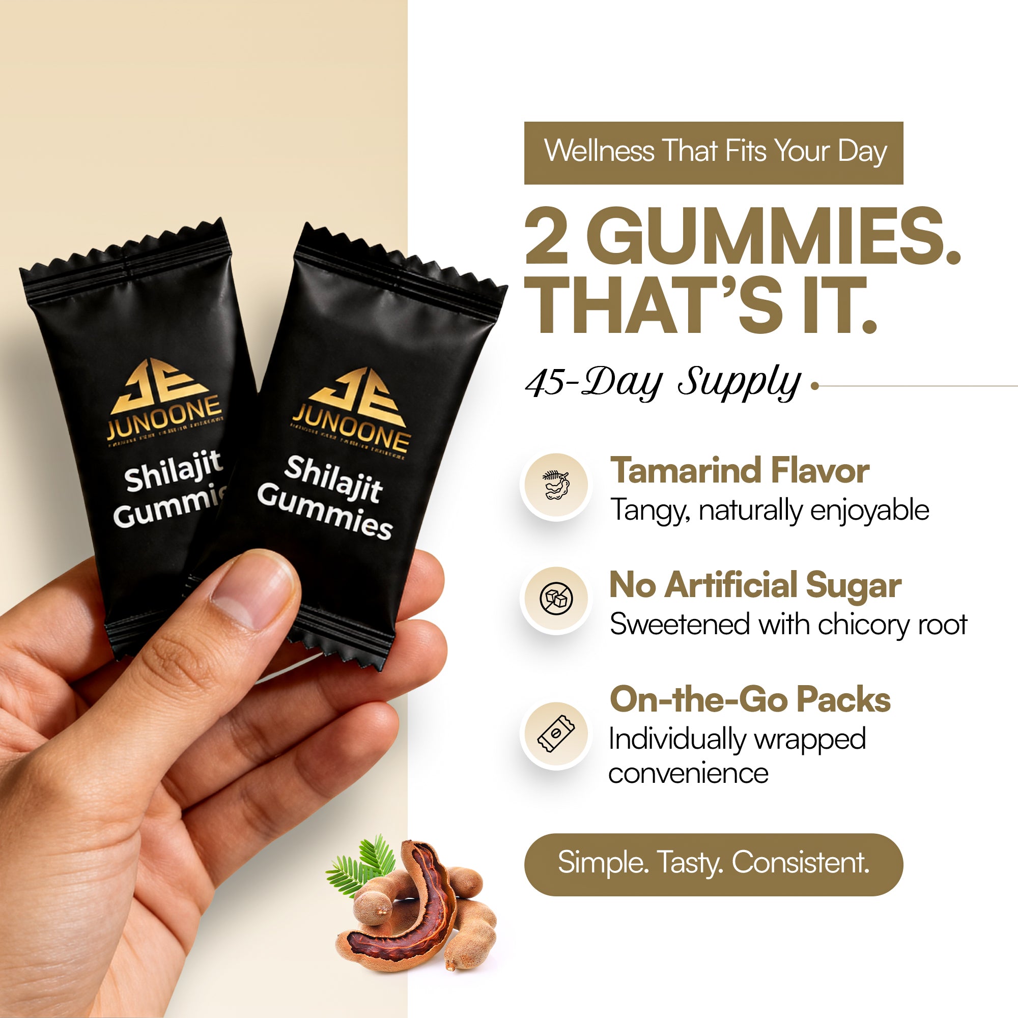 Pure Himalayan Shilajit Gummies 3000mg - Junoone