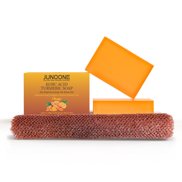 Kojic Acid Soap with African Net | For Daily Cleansing Use