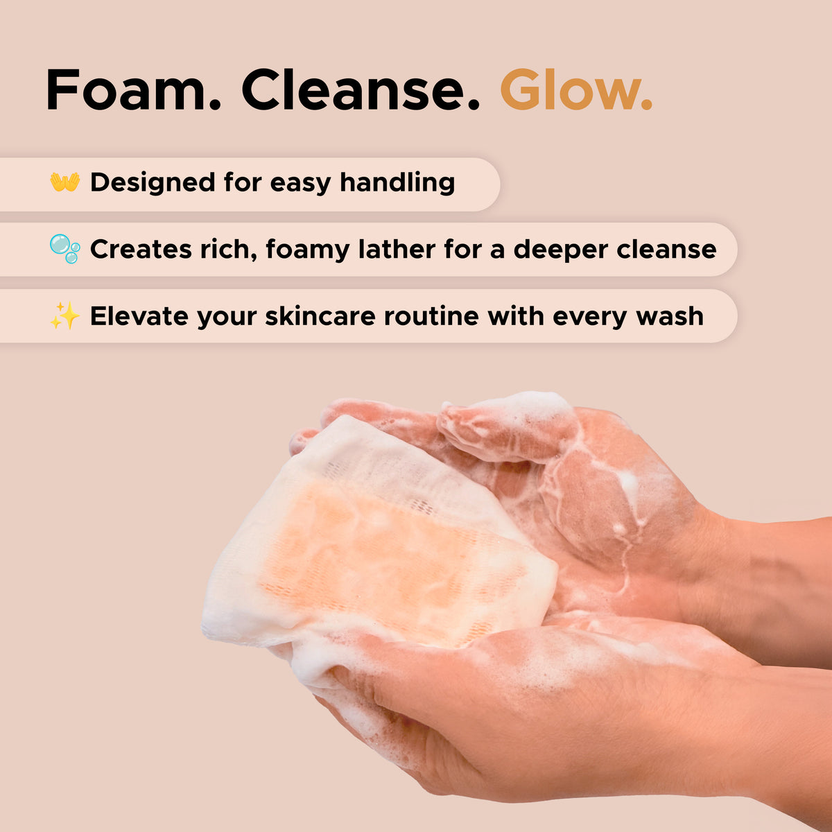 Kojic Acid Soap with Mesh Net – Gentle Exfoliation - Junoone